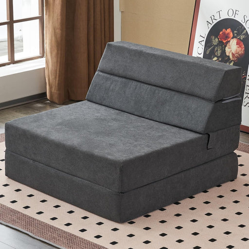 Large Foldable Sofa Bed Soft Foam Convertible Chair - ShipItFurniture