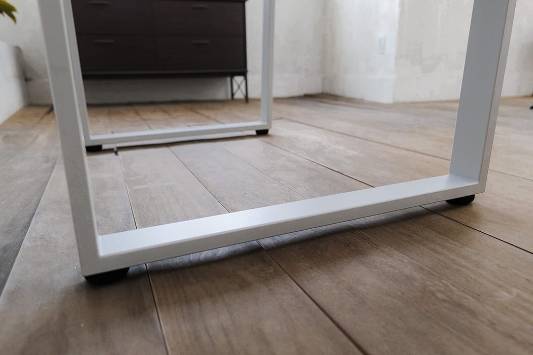 Large Gaming Desk with Pegboard and Cable Management - ShipItFurniture