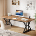 Large Industrial Executive Desk for Home Office Use - ShipItFurniture