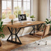 Large Industrial Executive Desk for Home Office Use - ShipItFurniture