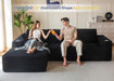 Large Modular Sectional Couch with L - Shape Chaise - ShipItFurniture