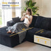 Large Modular Sectional Couch with L - Shape Chaise - ShipItFurniture