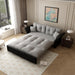 Luxury Velvet Queen Sofa Bed Versatile Convertible Futon - ShipItFurniture