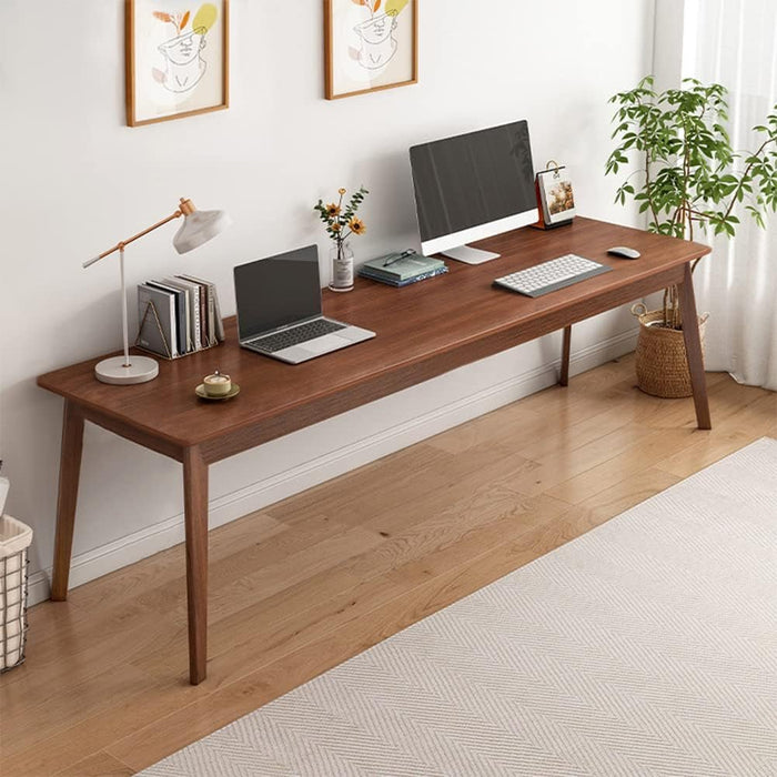 Mid - Century Minimalist Long Desk for Home Office Use - ShipItFurniture