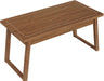 Mid - Century Modern Wooden Desk with Drawer and Stability - ShipItFurniture