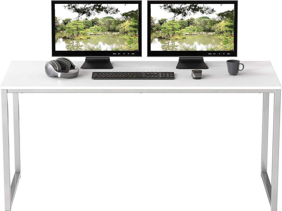 Mission Home Office 48 - Inch Computer Desk, White - ShipItFurniture