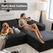 Modern 107.5 Inch Cloud Sectional Sofa With Chaise - ShipItFurniture
