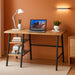 Modern 43 Inch Computer Desk with Adjustable Storage Shelves - ShipItFurniture