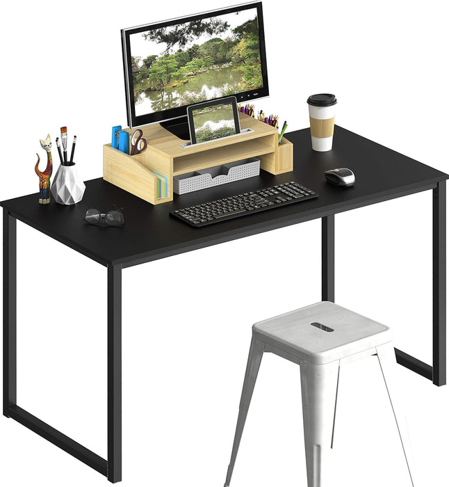 Modern 48 Inch Black Computer Desk for Home Office - ShipItFurniture
