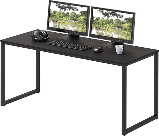 Modern 48 Inch Black Computer Desk for Home Office - ShipItFurniture