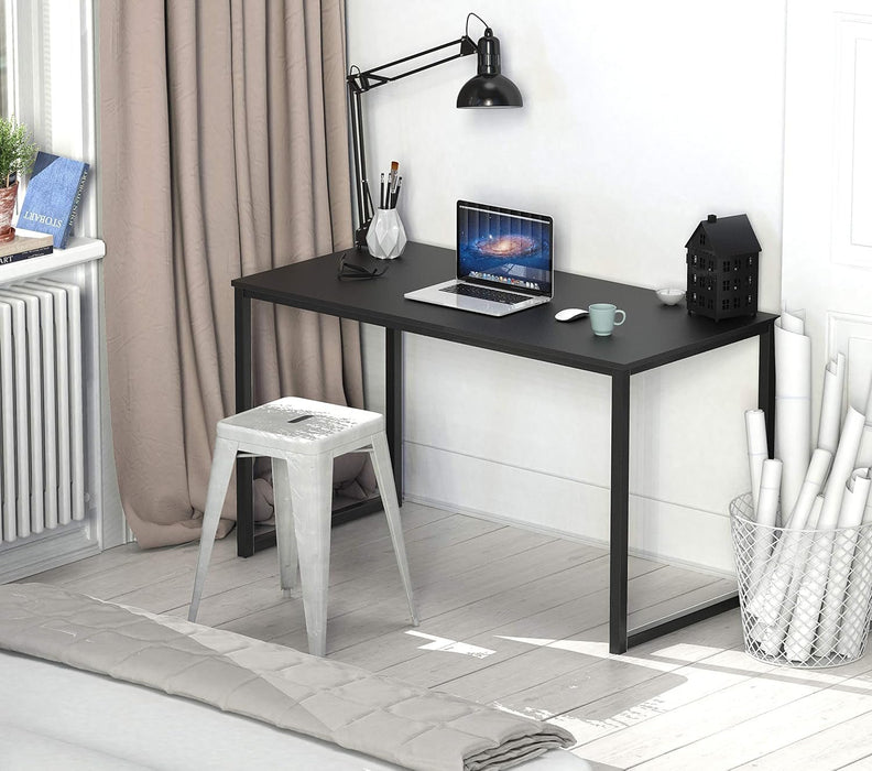 Modern 48 Inch Black Computer Desk for Home Office - ShipItFurniture