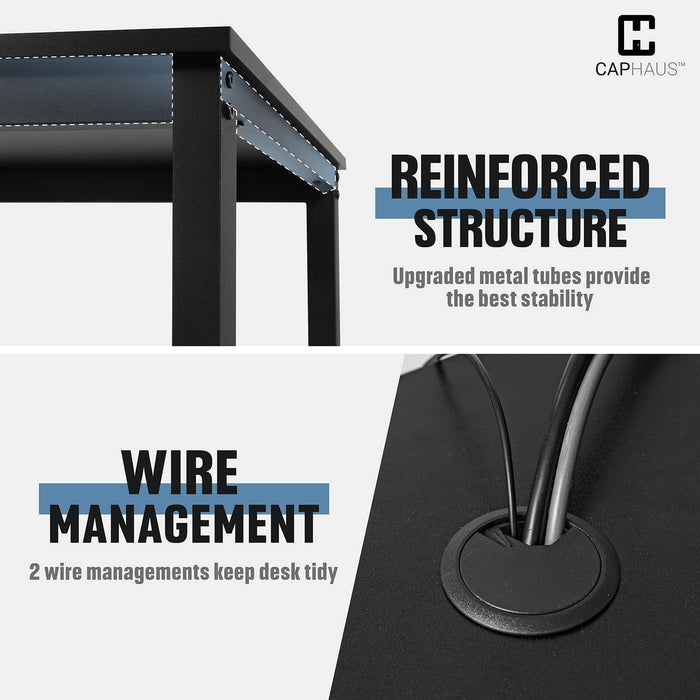 Modern 63 Inch Computer Desk for Home Office Use - ShipItFurniture