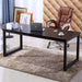 Modern 63 Inch Computer Desk with Sturdy Metal Frame - ShipItFurniture