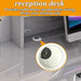 Modern 63 Inch Reception Counter with Lockable Drawer - ShipItFurniture