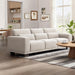 Modern 89 Inch Sofa with Deep Seats and Removable Covers - ShipItFurniture