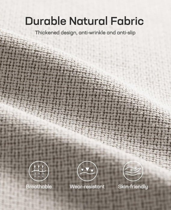 Modern 89 Inch Sofa with Deep Seats and Removable Covers - ShipItFurniture