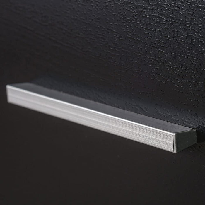 Modern Black Computer Desk with Storage Drawers and Shelf - ShipItFurniture