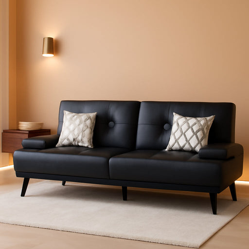 Modern Convertible Sofa Bed with Adjustable Recliner Arms - ShipItFurniture