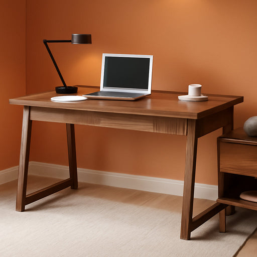 Modern Minimalist 55 Inch Home Office Desk With Drawer - ShipItFurniture