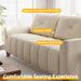 Modern Oversized Loveseat Sofa with Deep Comfortable Seating - ShipItFurniture