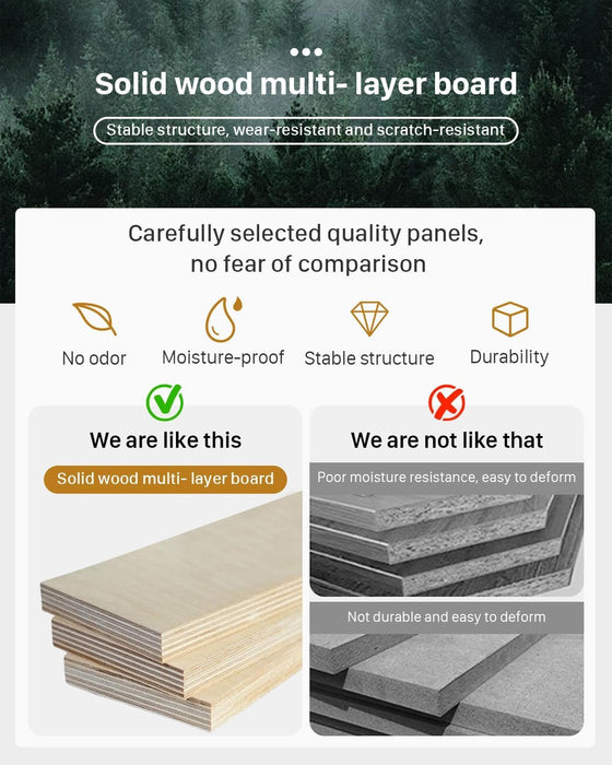 Modern Reception Desk with Locking Drawers and LED Light - ShipItFurniture