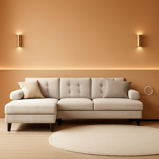 Modern U Shaped Sectional Couch With Double Chaise - ShipItFurniture