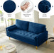 Modern Velvet Loveseat Sofa with Pillows for Comfort - ShipItFurniture