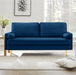 Modern Velvet Loveseat Sofa with Pillows for Comfort - ShipItFurniture
