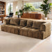 Modular All Foam Sectional Sofa With Four Cushions - ShipItFurniture