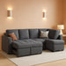 Modular Sectional Sleeper Sofa with Hidden Storage Features - ShipItFurniture