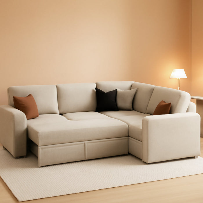 Modular Sectional Sleeper Sofa With Storage For Living Room - ShipItFurniture