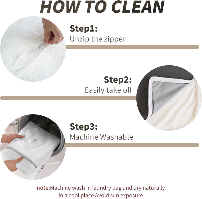 Modular Sectional Sofa with Storage Ottoman and Washable Covers - ShipItFurniture