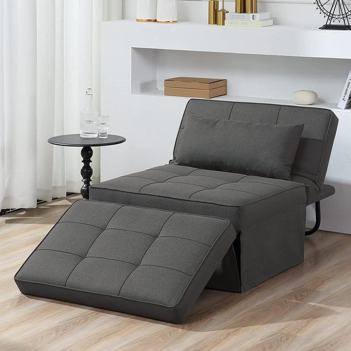 Multi - Functional Sofa Bed With Adjustable Backrest Design - ShipItFurniture