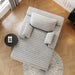 Oversized Chaise Lounge Chair with Plush Memory Foam - ShipItFurniture
