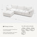Oversized Modular Sectional Sofa with Ottoman for Comfort - ShipItFurniture