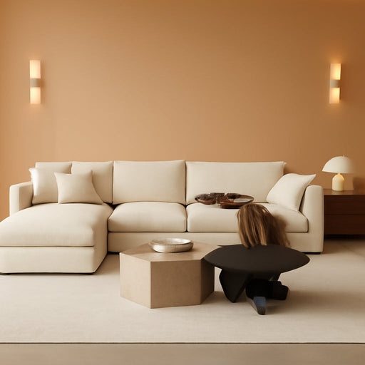 Oversized Modular Sectional Sofa With Removable Cushion Covers - ShipItFurniture