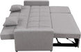 Queen Size Sleeper Sofa Couch with Adjustable Backrest - ShipItFurniture