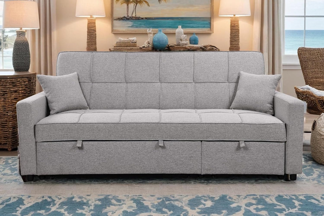 Queen Size Sleeper Sofa Couch with Adjustable Backrest - ShipItFurniture