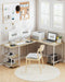 Reversible L Shaped Desk with Ample Storage Space - ShipItFurniture