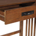 Sierra Mission Writing Desk with Pull - Out Storage Drawer - ShipItFurniture