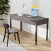 Solid Wood Contemporary Writing Desk with Two Drawers - ShipItFurniture