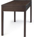 Solid Wood Contemporary Writing Desk with Two Drawers - ShipItFurniture