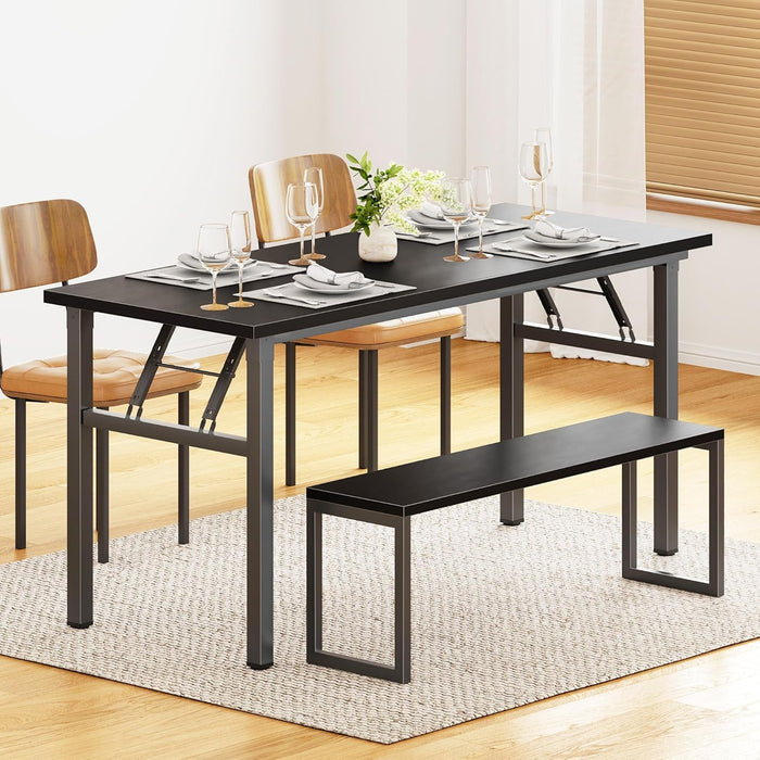 Spacious 62 Inch Office Desk with Metal Frame - ShipItFurniture