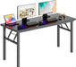 Spacious 62 Inch Office Desk with Metal Frame - ShipItFurniture