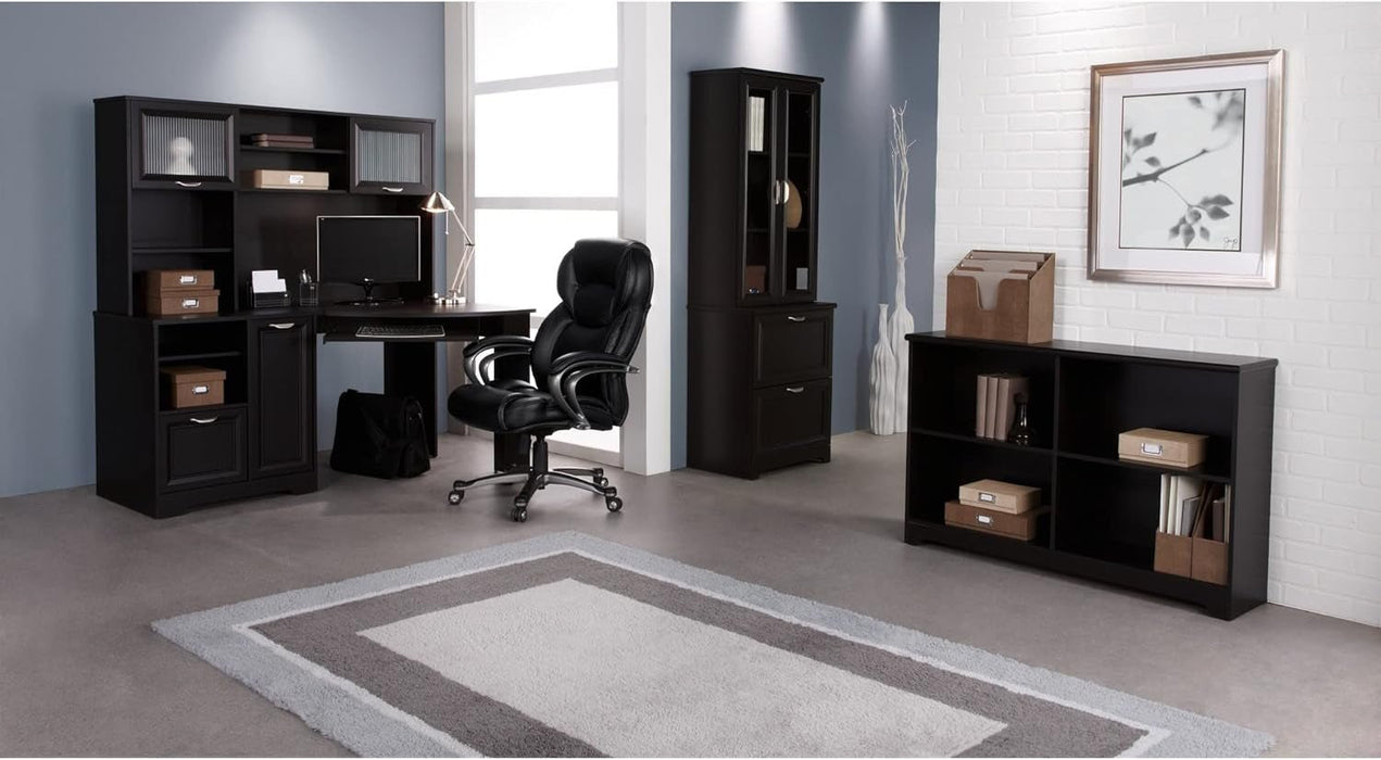 Spacious Corner Computer Desk with Storage and Organization - ShipItFurniture