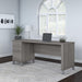 Spacious Home Office Desk with Drawers in Gray - ShipItFurniture