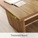 Spacious Wooden Executive Desk for Home Office Use - ShipItFurniture