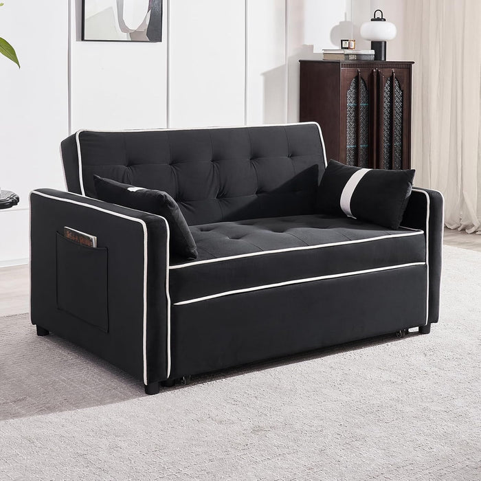 Stylish 3 in 1 Convertible Sofa Bed for Relaxation - ShipItFurniture