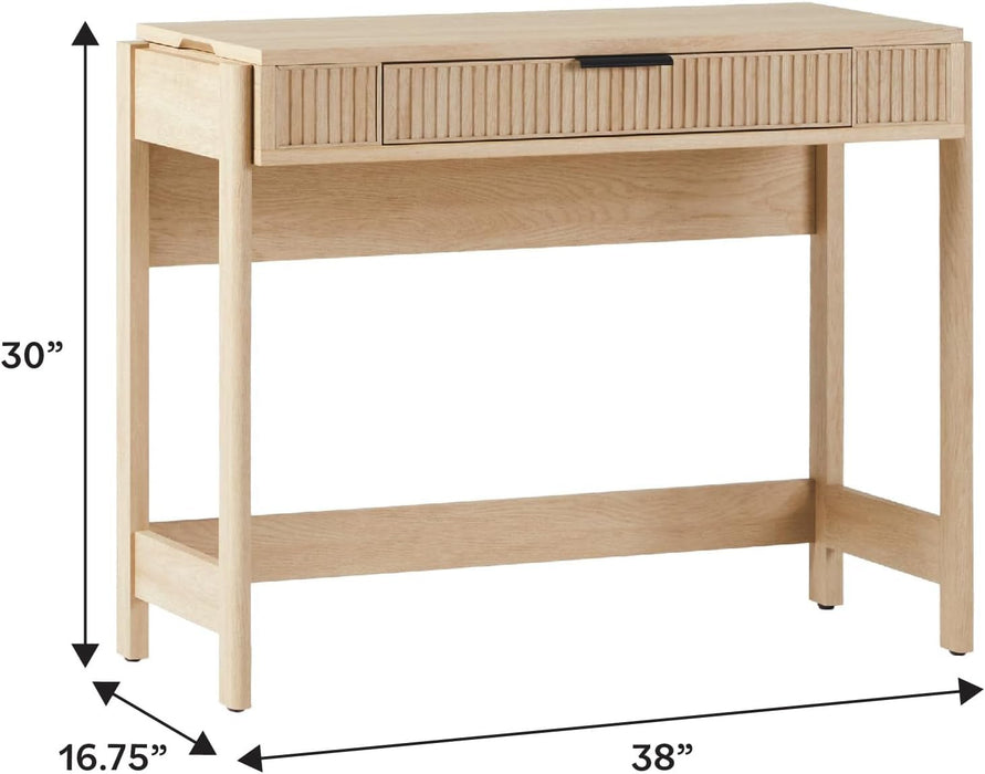 Transitional Lift - Top Desk With Storage And Adjustable Height - ShipItFurniture