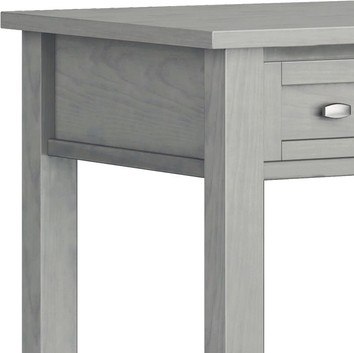 Transitional Solid Wood Writing Desk with Key Features - ShipItFurniture